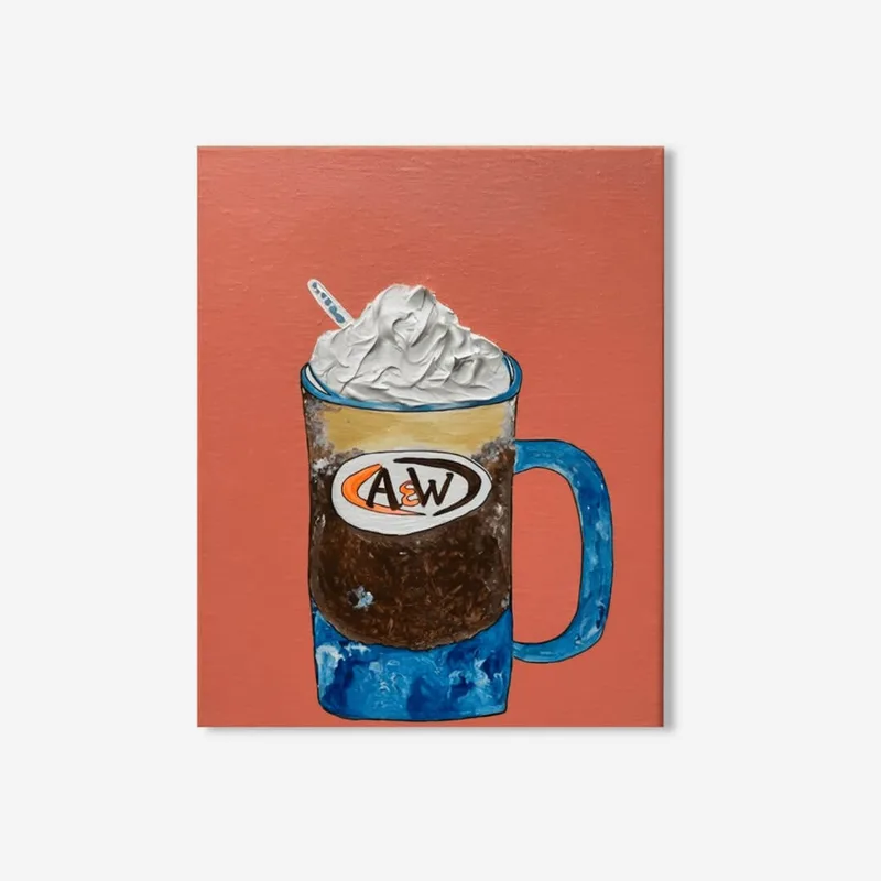 A&W Rootbeer Float